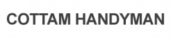 Handyman logo with black font