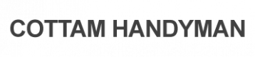 Handyman logo with black font